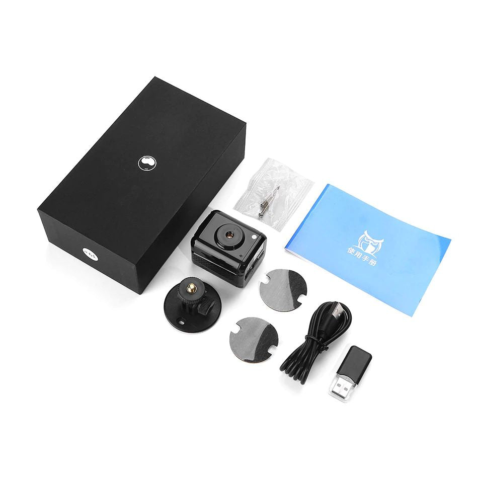 Mini wireless wifi ip camera PIR cloud storage 1080p two-way audio P2P  hidden camera wifi