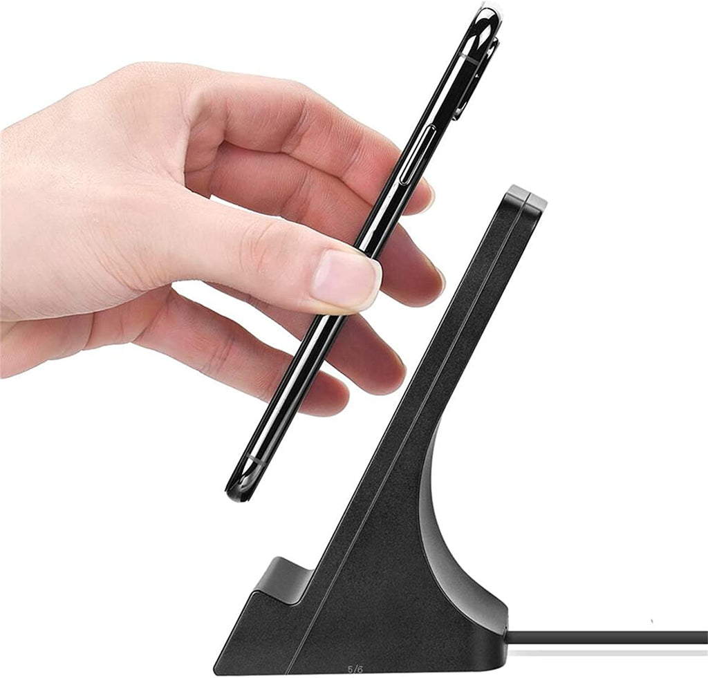 Wireless Charging Spy Hidden Camera, Night Vision IP Network WiFi Mini Camera, 140 Degree Wide Angle, 1080P HD