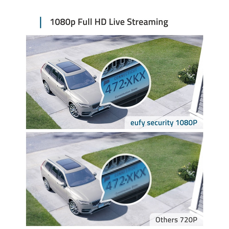 Ultra-long standby 180 days wireless home security camera