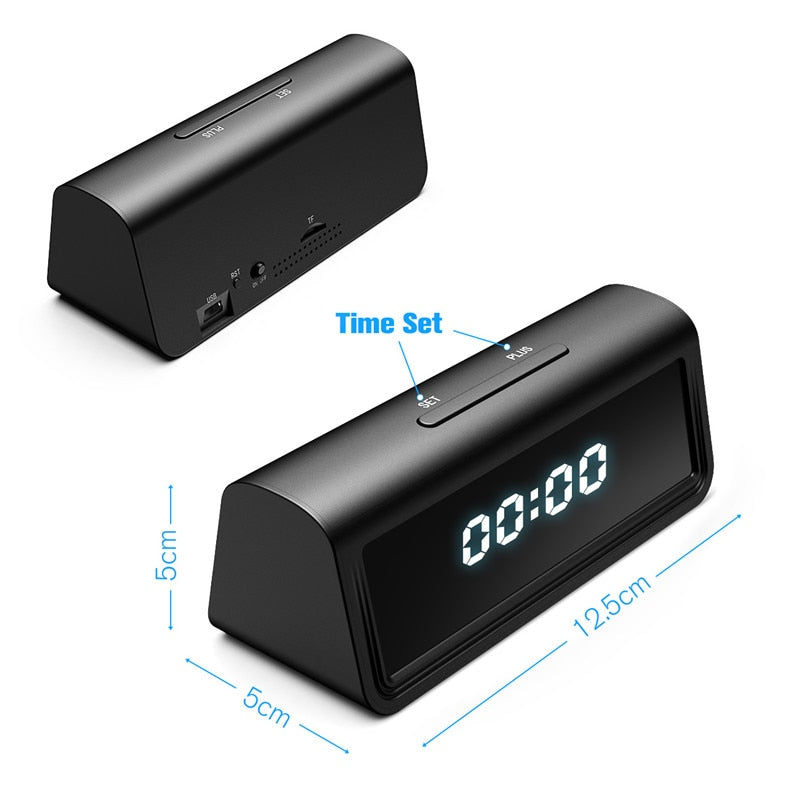 HD wifi camera Secret Clock micro camera Recorder Security Night Vision Motion Detect Camcorder Anteye Technology