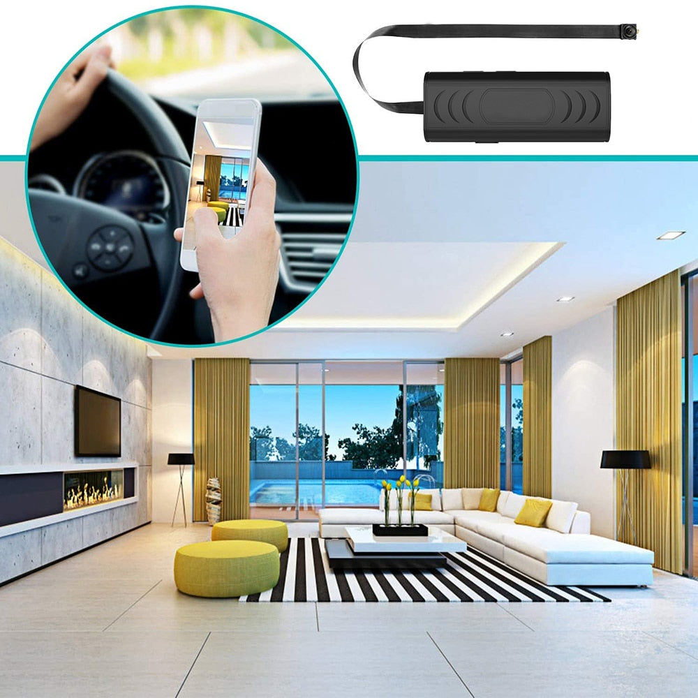 Mini camera  hidden Home Security Cameras 1080P HD Wireless WiFi Remote View Camera Nanny Cam
