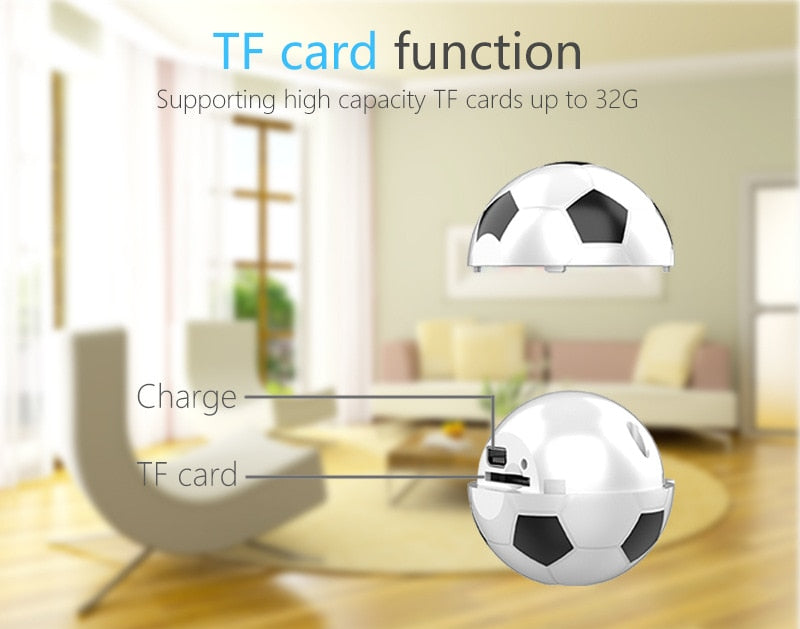 Spherical Mini Camera HD 1080P IP Camera Night Vision Hidden Spy Camera Portable Camera Small DVR