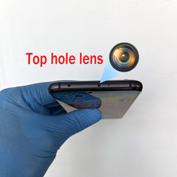 DIY modified custom mobile phone iPhone hidden spy HD camera anteye ...