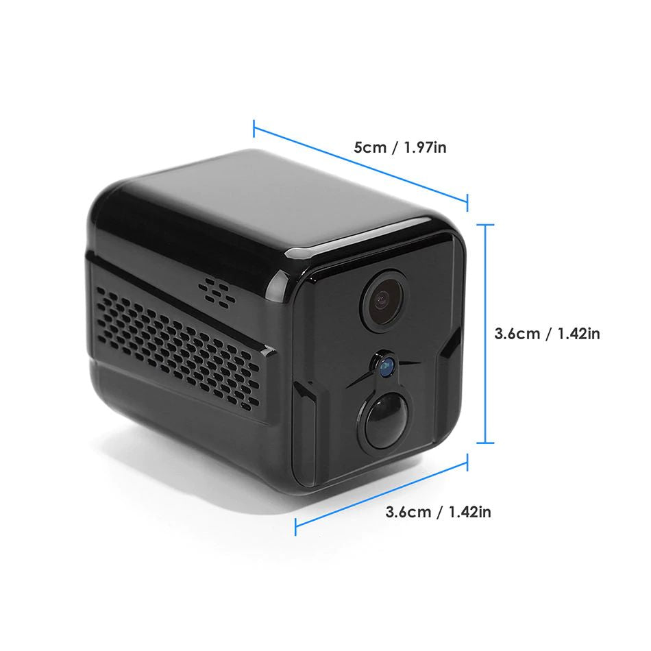 Mini wireless wifi ip camera PIR cloud storage 1080p two-way audio P2P  hidden camera wifi