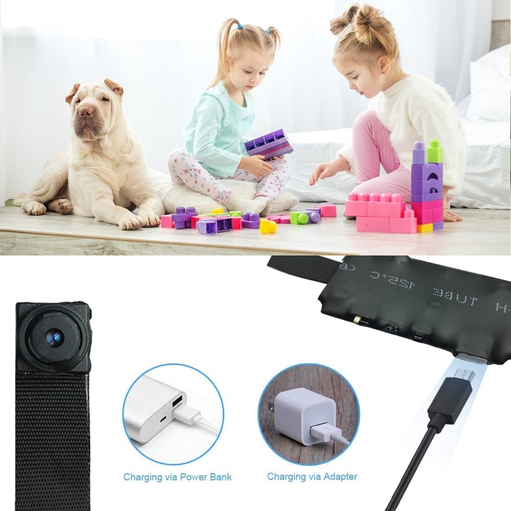 DIY Full HD 1080P Secret Mini WIFI Camera Wireless Security Hidden Camera Video Recorder Motion Detection Camera