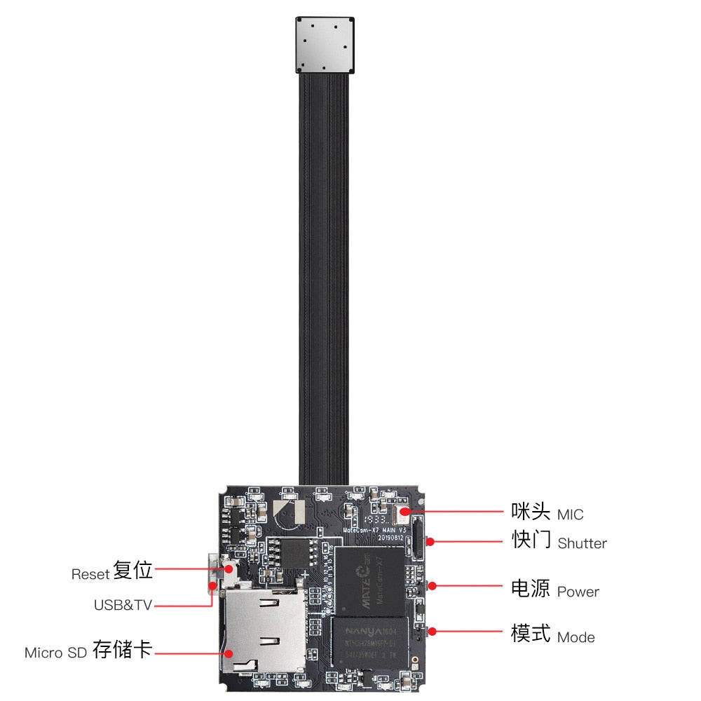 Mini Monitoring Camera 4k Spy Cam Device DIY Camera 2160P True 4k