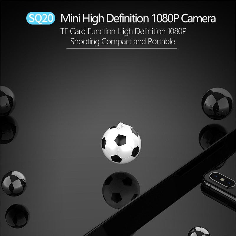 Spherical Mini Camera HD 1080P IP Camera Night Vision Hidden Spy Camera Portable Camera Small DVR